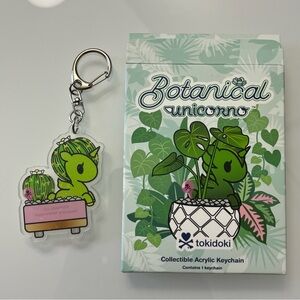 Tokidoki Botanical Unicorno Acrylic Keychain Blind Box - Lil’ Spikes / Cactus
